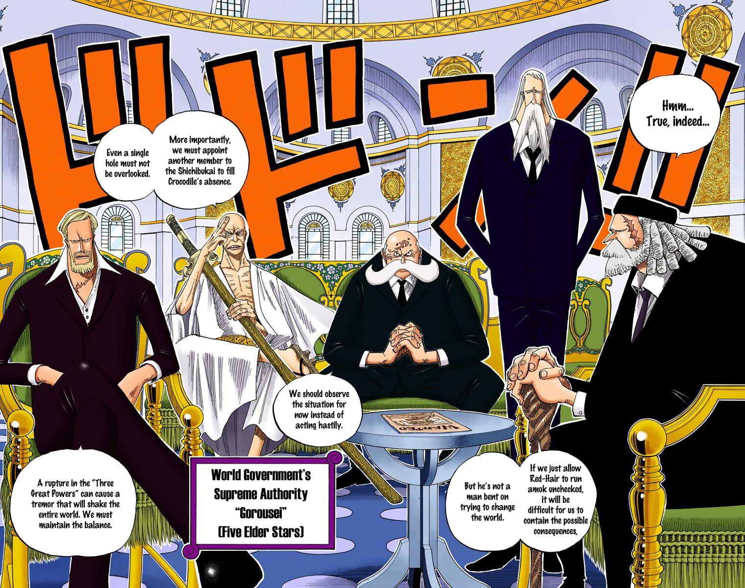 One Piece - Digital Colored Comics - Vol.25 Chapter 233: Highest Powers Of The World