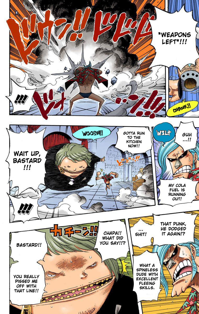 One Piece - Digital Colored Comics - Vol.42 Chapter 404: Franky Vs. Fukurou