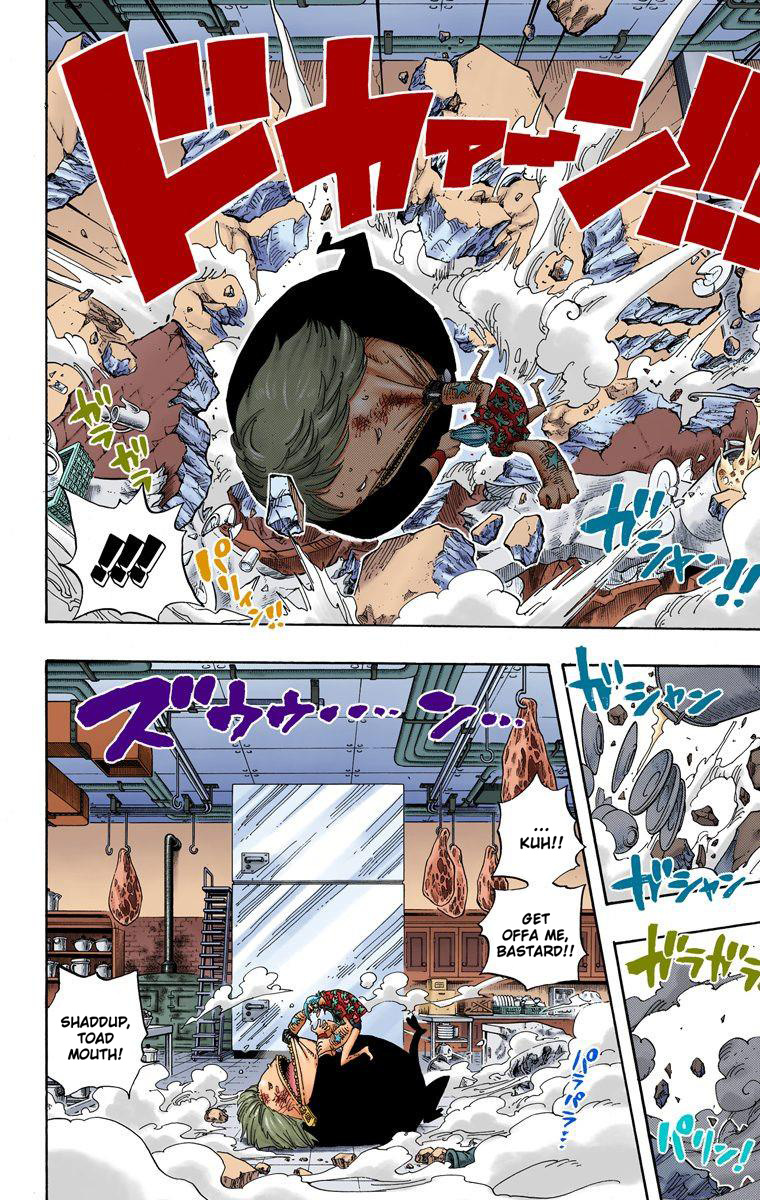 One Piece - Digital Colored Comics - Vol.42 Chapter 404: Franky Vs. Fukurou