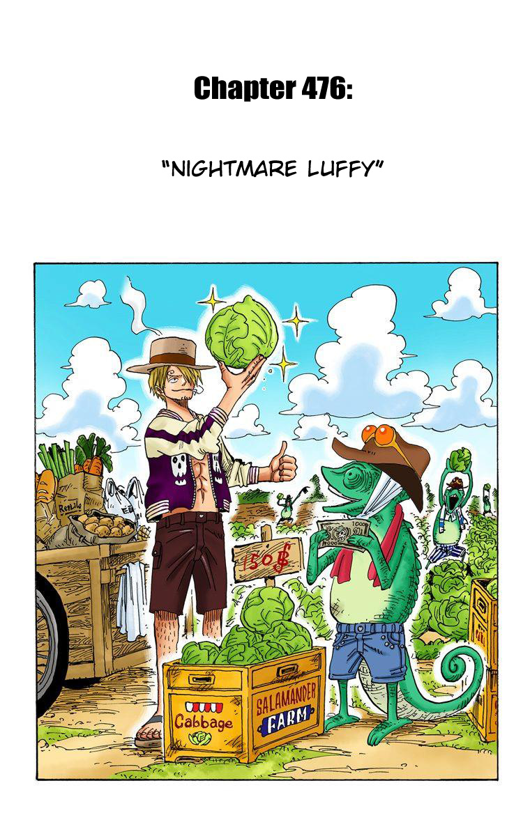 One Piece - Digital Colored Comics - Vol.49 Chapter 476: Nightmare Luffy