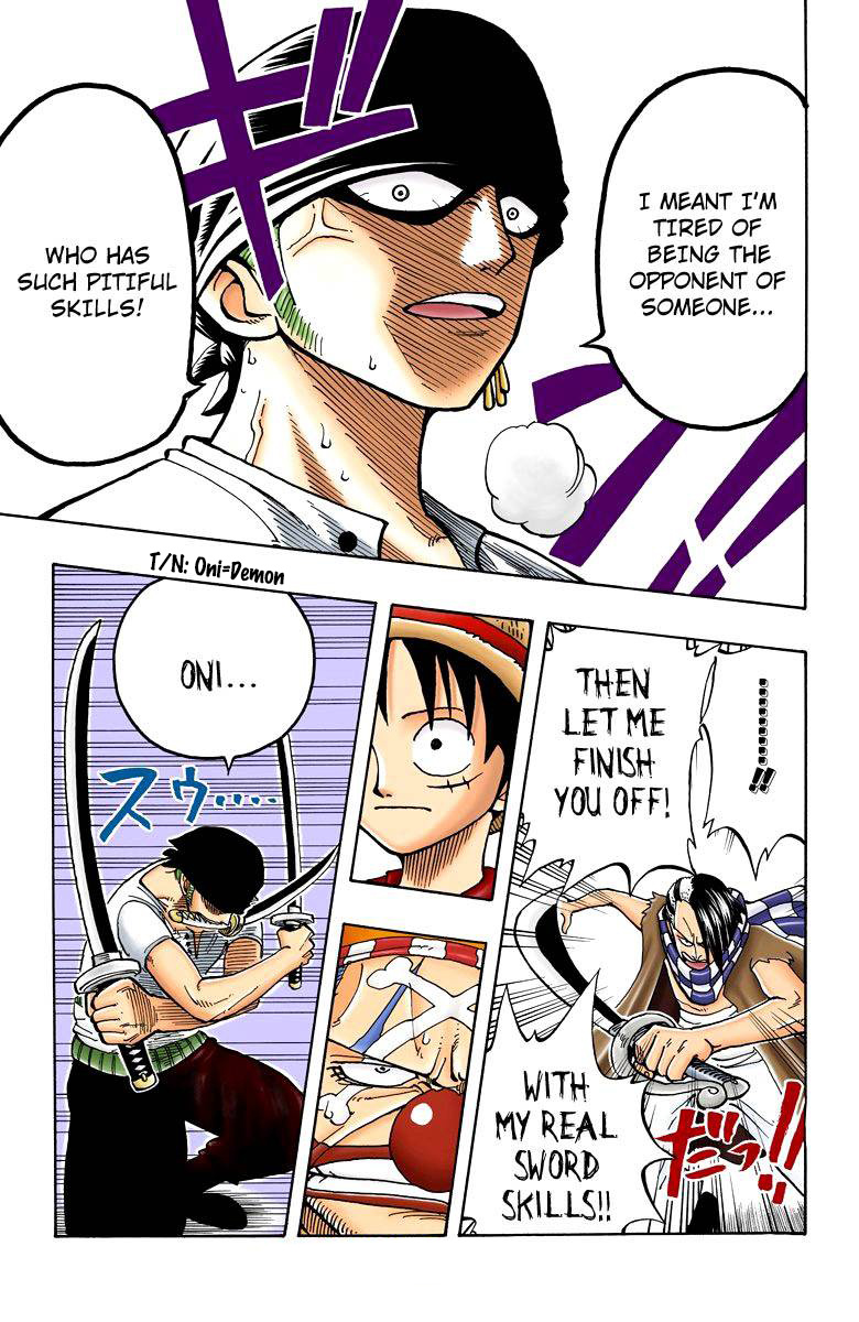 One Piece - Digital Colored Comics - Vol.2 Chapter 17: Difference In Skill