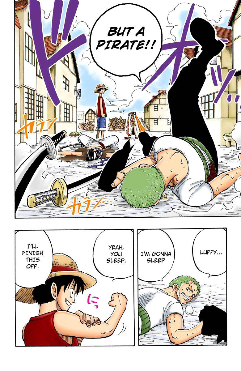 One Piece - Digital Colored Comics - Vol.2 Chapter 17: Difference In Skill