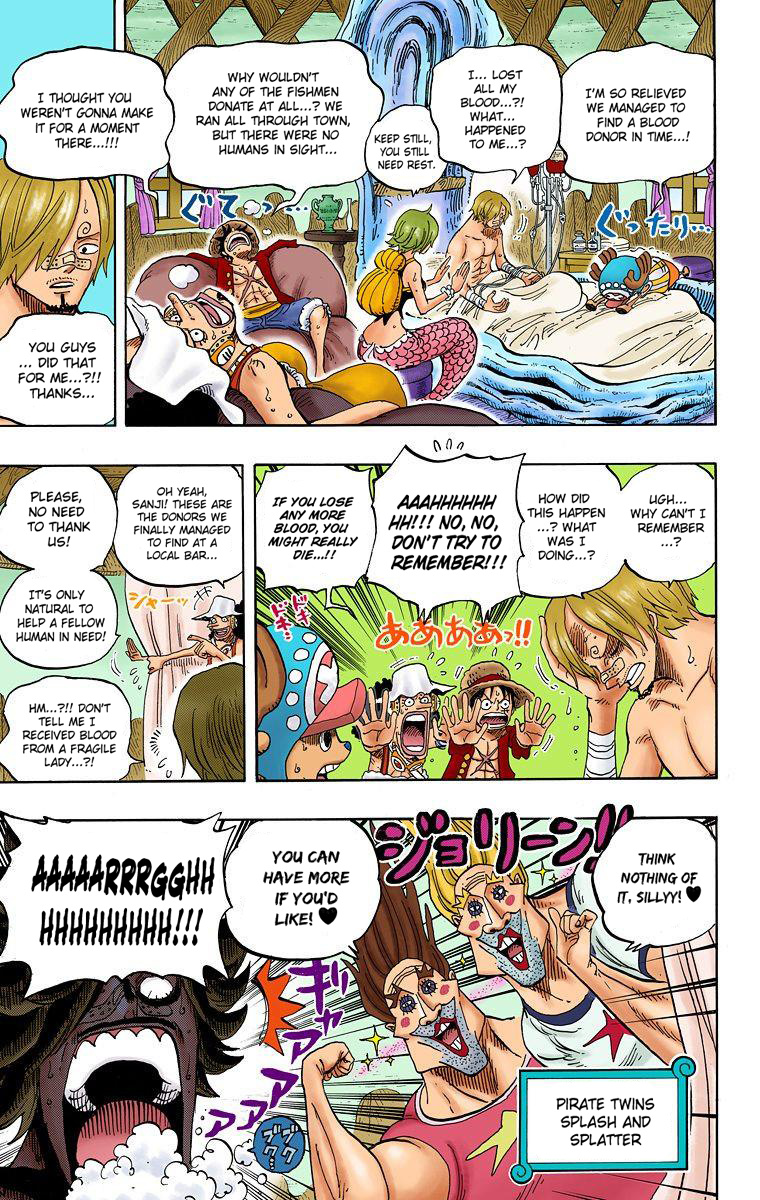 One Piece - Digital Colored Comics - Vol.62 Chapter 610: Fortune-Teller Madam Shirley