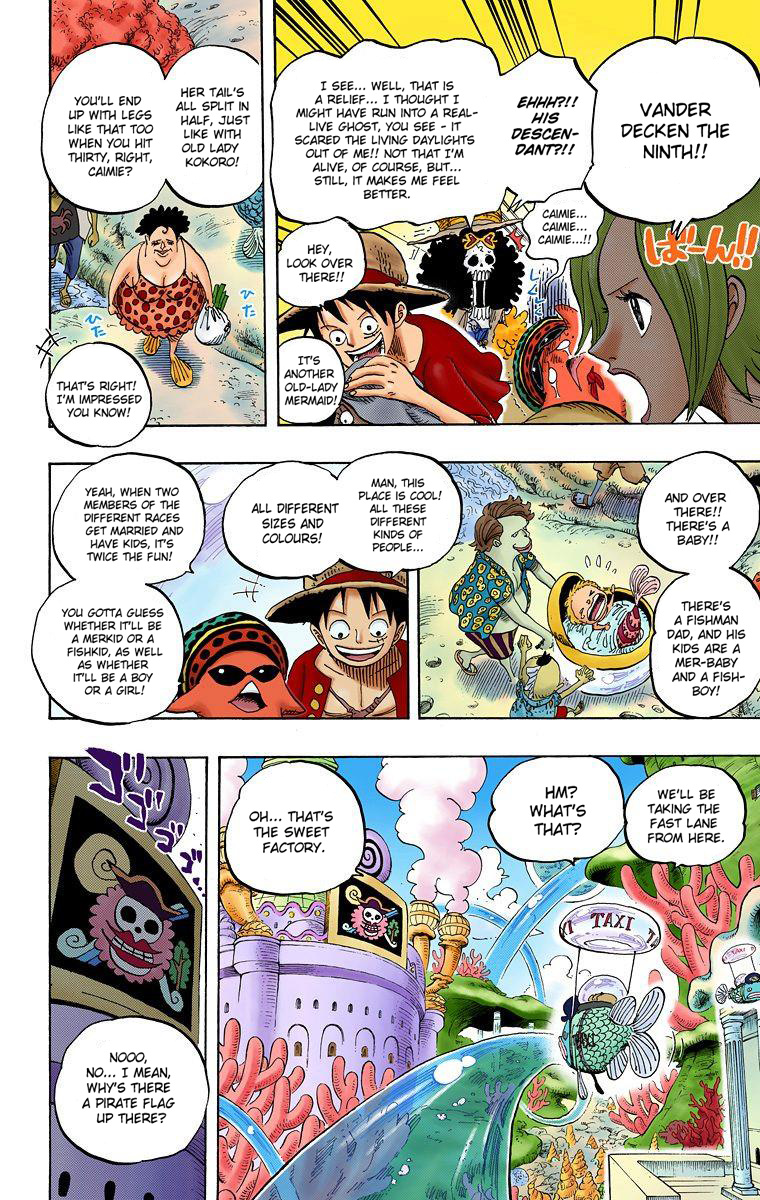 One Piece - Digital Colored Comics - Vol.62 Chapter 610: Fortune-Teller Madam Shirley