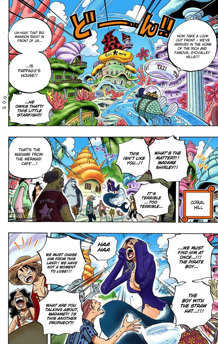 One Piece - Digital Colored Comics - Vol.62 Chapter 610: Fortune-Teller Madam Shirley