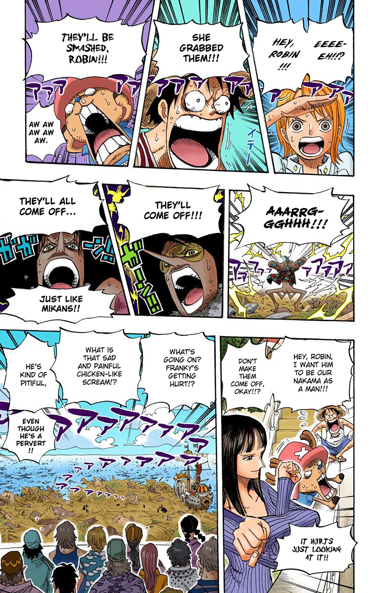 One Piece - Digital Colored Comics - Vol.45 Chapter 437: Hadaka Hyakkan