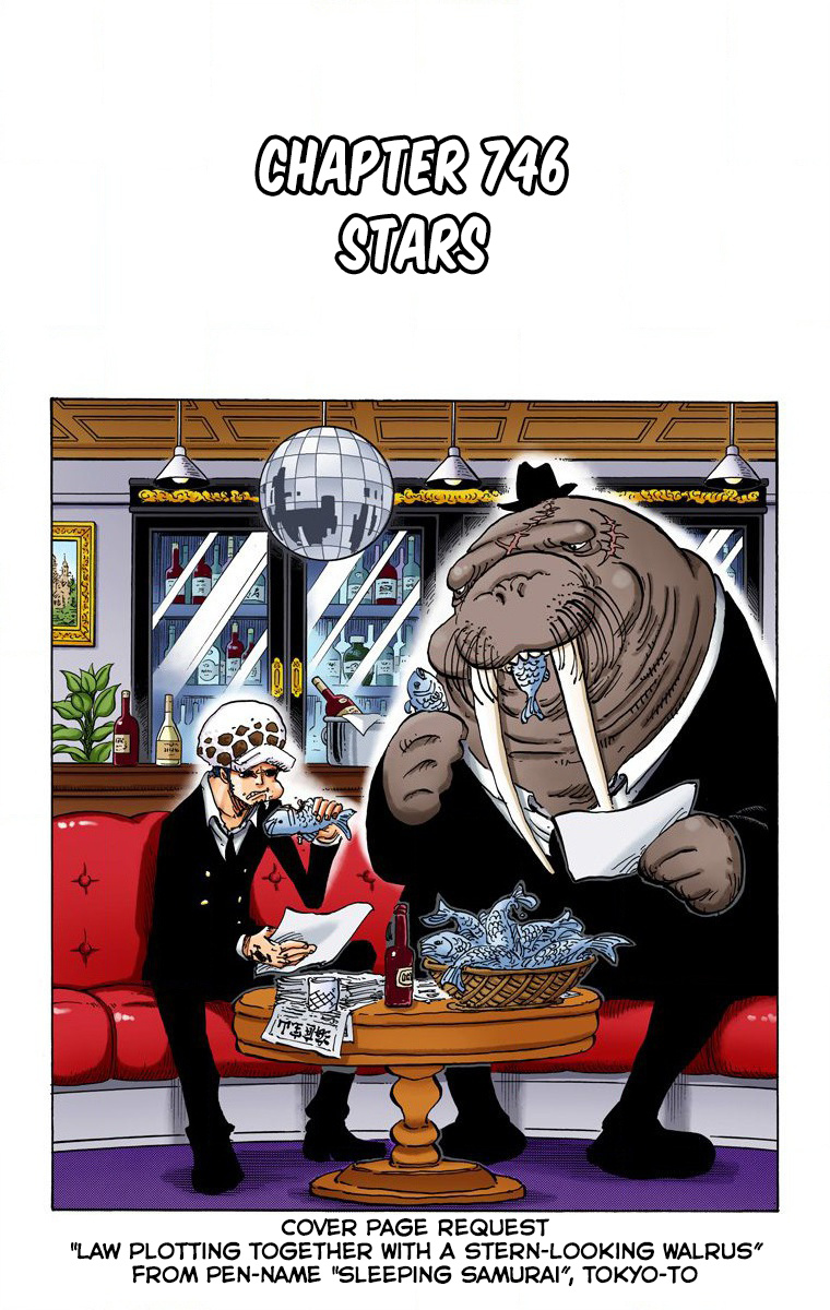 One Piece - Digital Colored Comics - Vol.75 Chapter 746: Stars