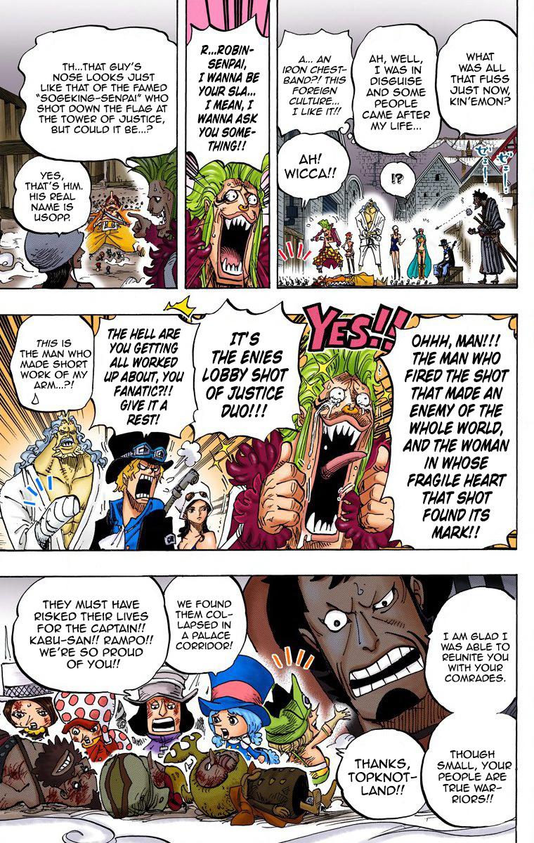 One Piece - Digital Colored Comics - Vol.75 Chapter 746: Stars