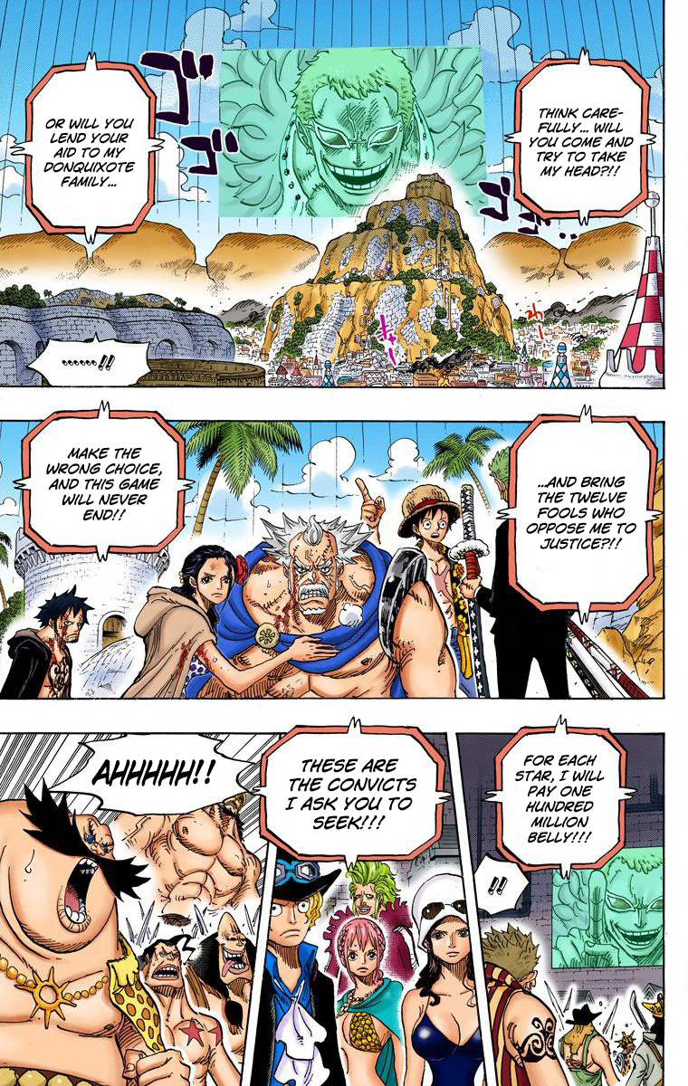 One Piece - Digital Colored Comics - Vol.75 Chapter 746: Stars