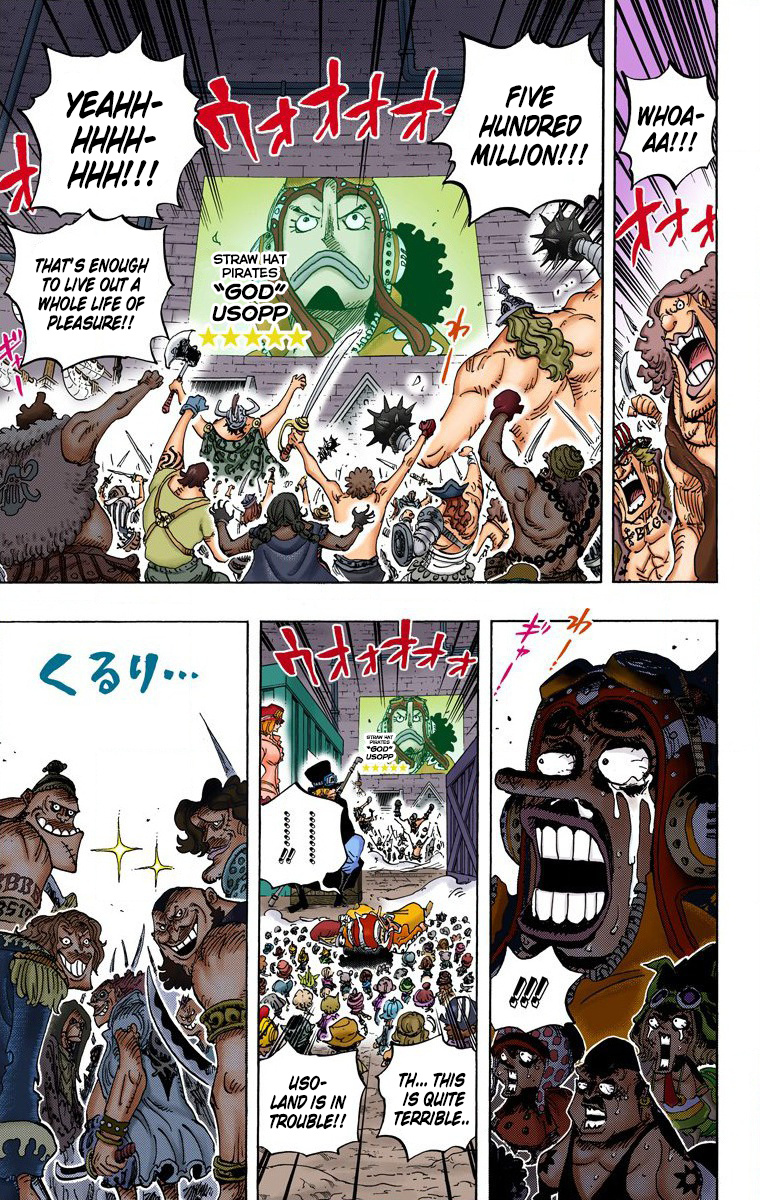 One Piece - Digital Colored Comics - Vol.75 Chapter 746: Stars