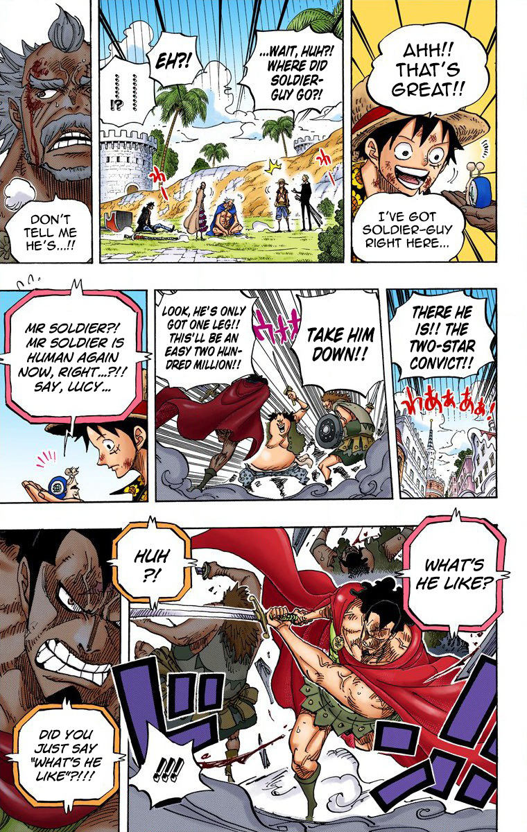 One Piece - Digital Colored Comics - Vol.75 Chapter 746: Stars