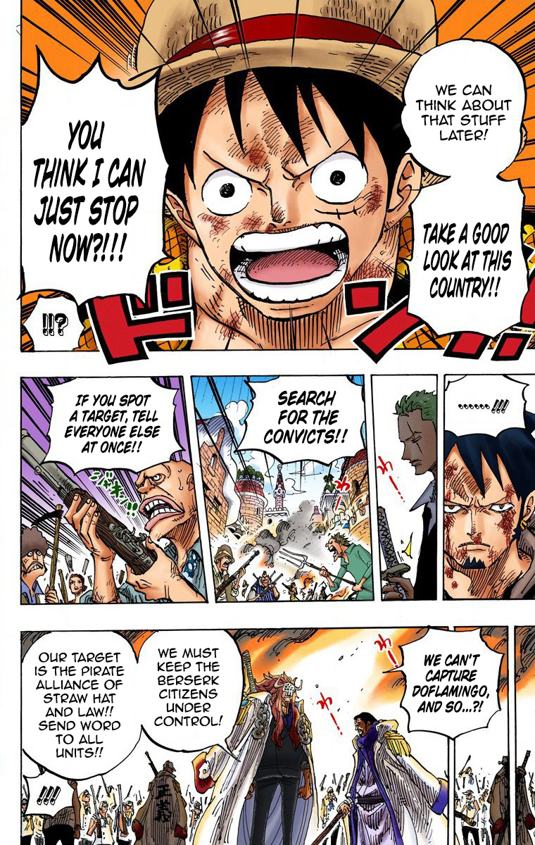 One Piece - Digital Colored Comics - Vol.75 Chapter 746: Stars