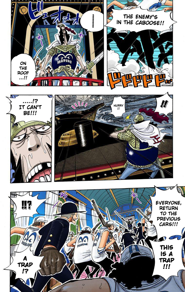 One Piece - Digital Colored Comics - Vol.39 Chapter 368: Sea Train Battle Game