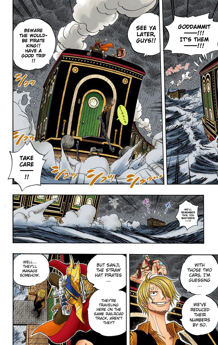 One Piece - Digital Colored Comics - Vol.39 Chapter 368: Sea Train Battle Game