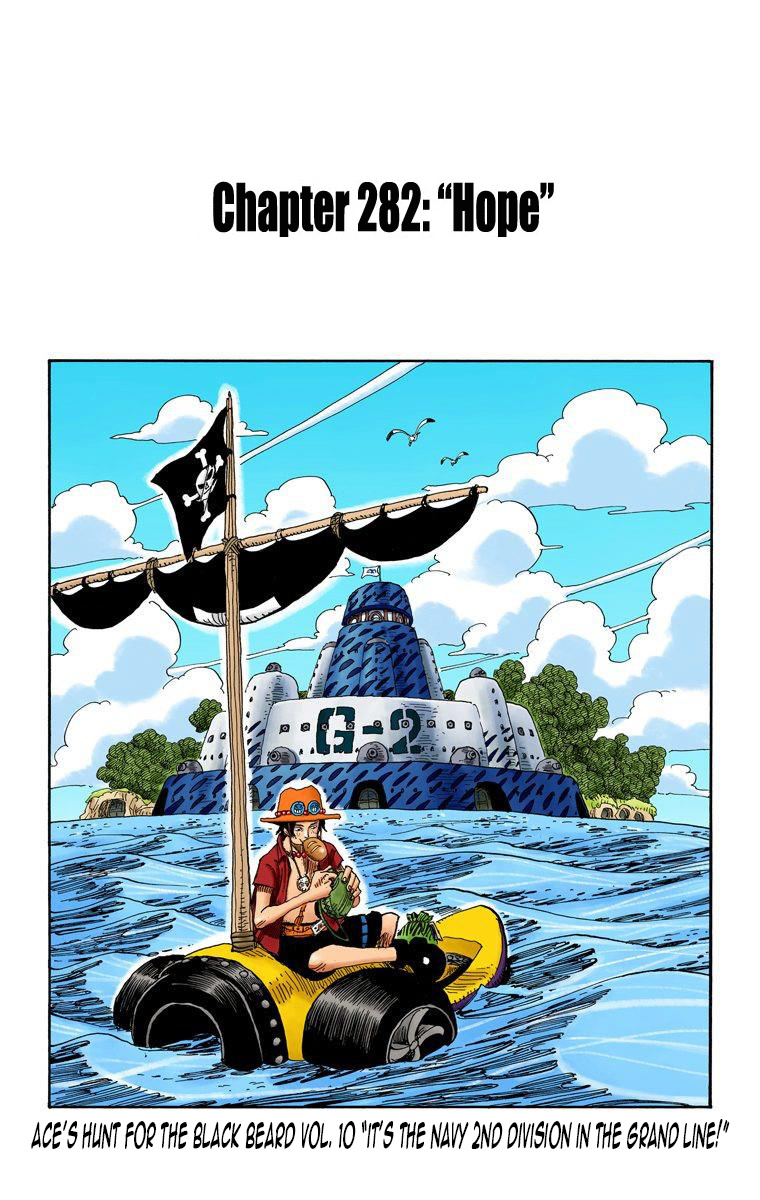 One Piece - Digital Colored Comics - Vol.30 Chapter 282: Hope