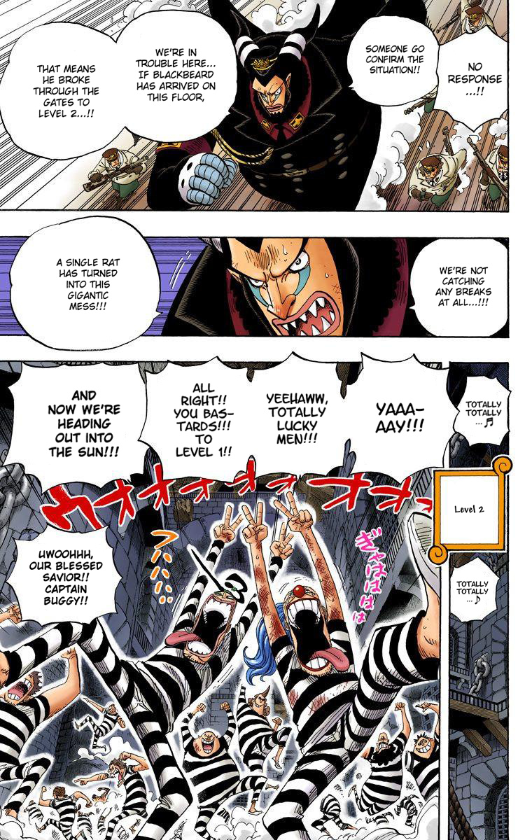 One Piece - Digital Colored Comics - Vol.56 Chapter 544: Even Hell's Gates Open