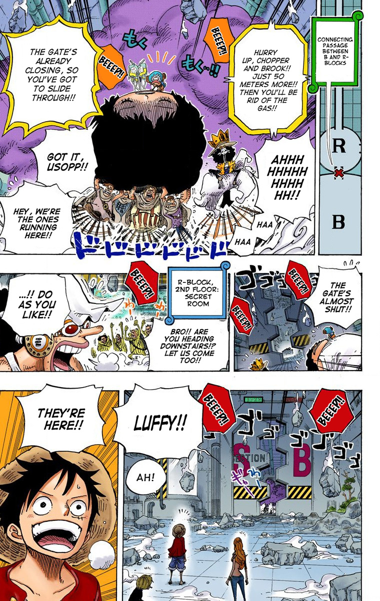 One Piece - Digital Colored Comics - Vol.70 Chapter 693: Die For Me