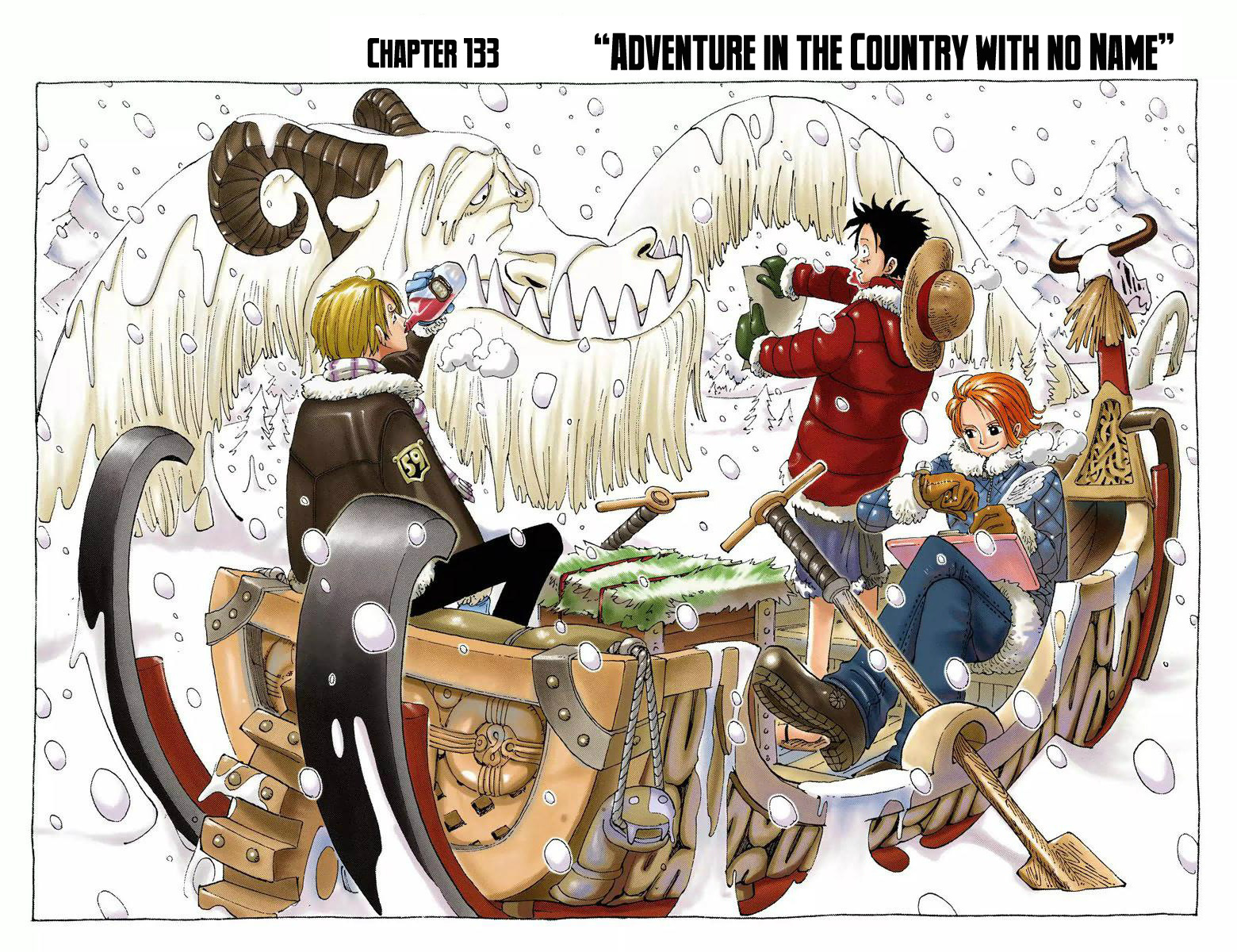 One Piece - Digital Colored Comics - Vol.15 Chapter 133: Adventure In The Country With No Name