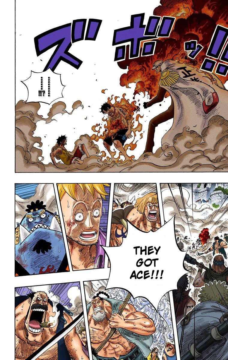 One Piece - Digital Colored Comics - Vol.59 Chapter 574: The Death Of Portgas D. Ace