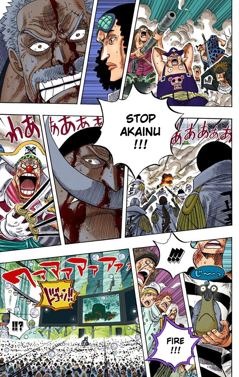 One Piece - Digital Colored Comics - Vol.59 Chapter 574: The Death Of Portgas D. Ace