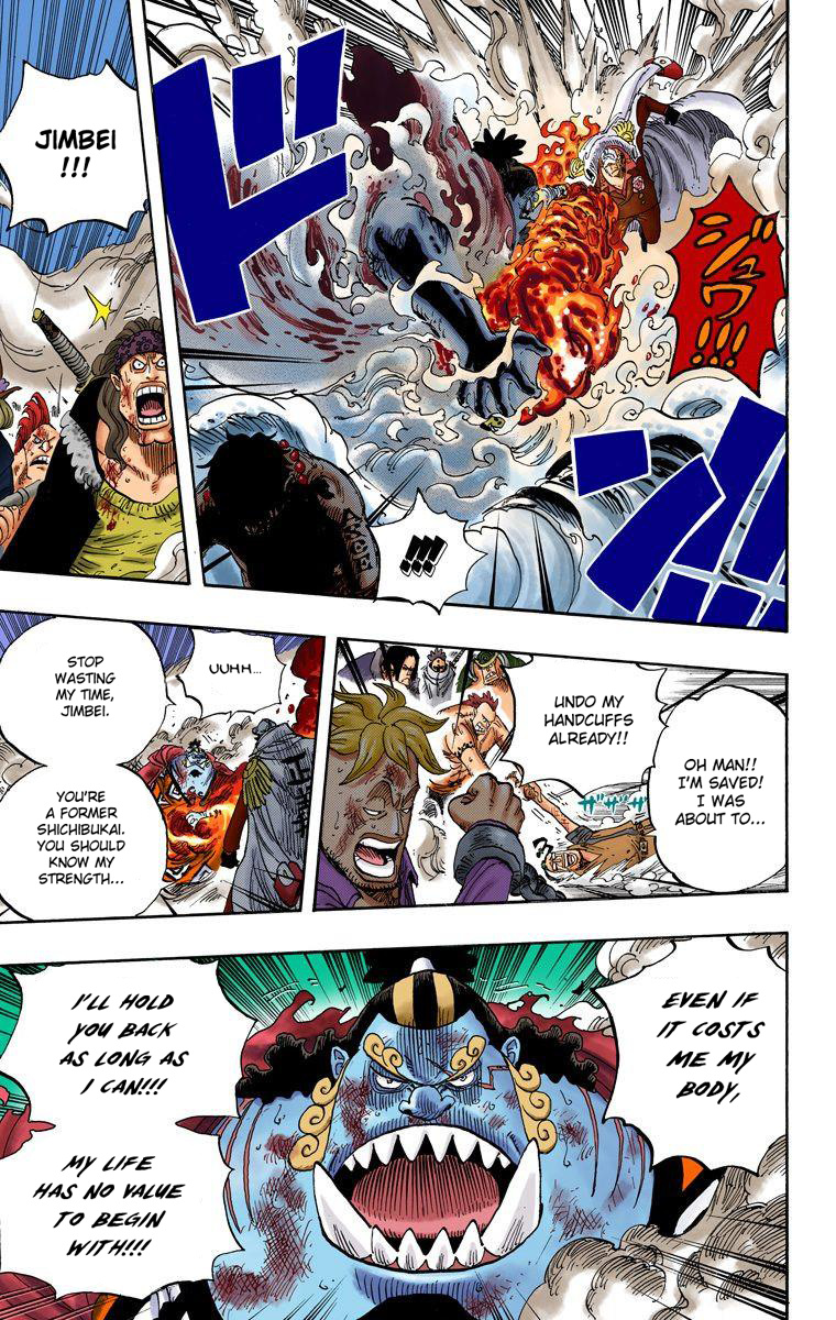 One Piece - Digital Colored Comics - Vol.59 Chapter 574: The Death Of Portgas D. Ace