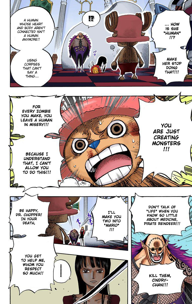 One Piece - Digital Colored Comics - Vol.48 Chapter 468: Pirate Chopper Vs Enigma Hogback