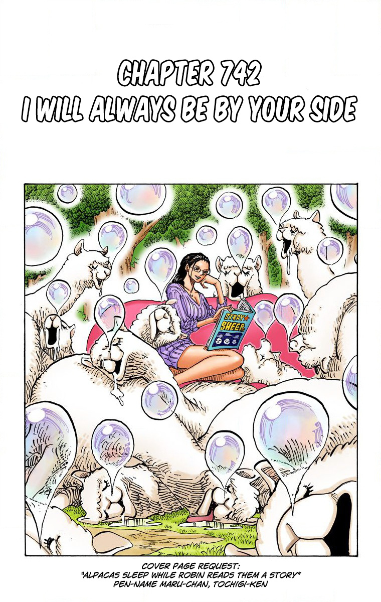 One Piece - Digital Colored Comics - Vol.74 Chapter 742: I'll Always Be By Your Side