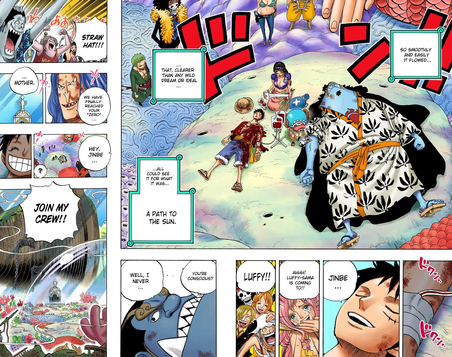 One Piece - Digital Colored Comics - Vol.66 Chapter 648: The Path Towards The Sun