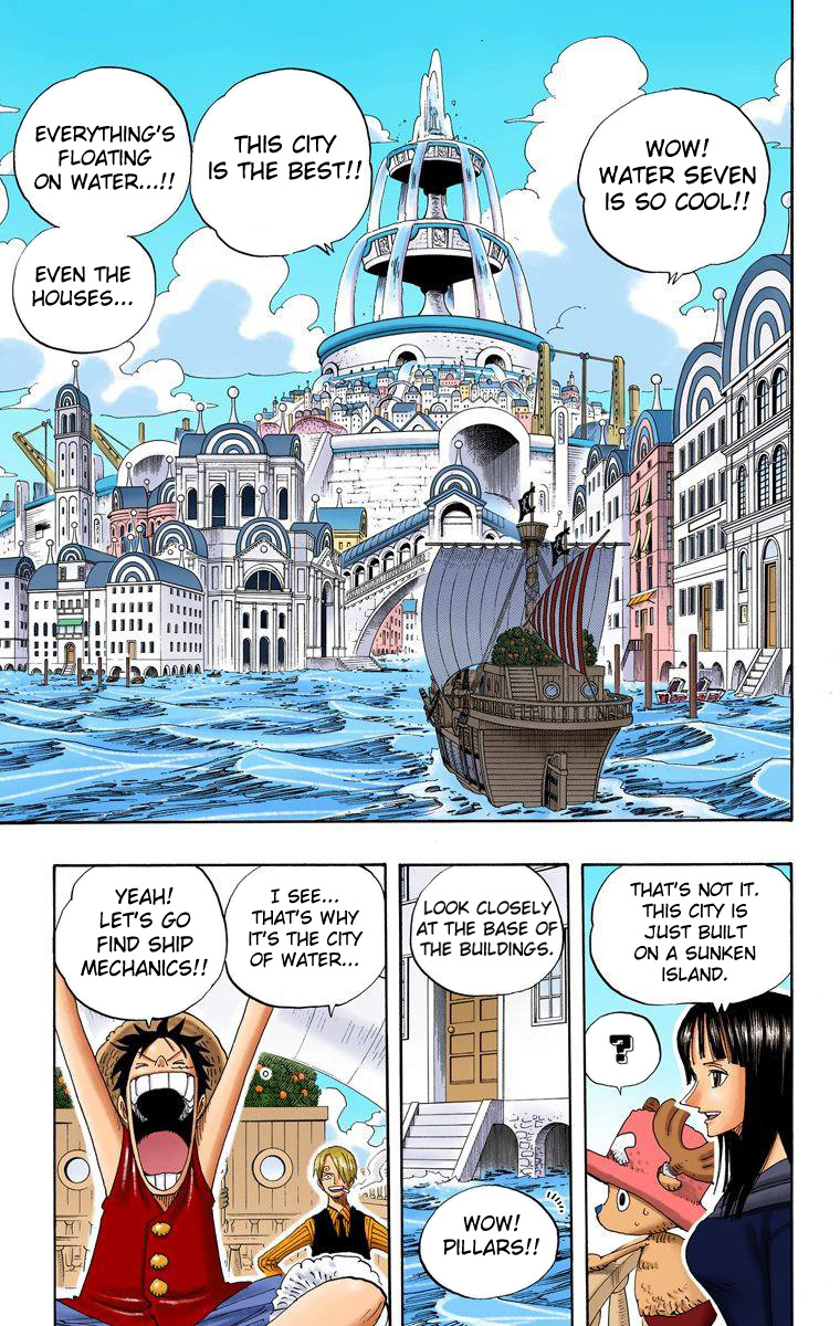 One Piece - Digital Colored Comics - Vol.34 Chapter 323: The Water Metropolis, Water 7