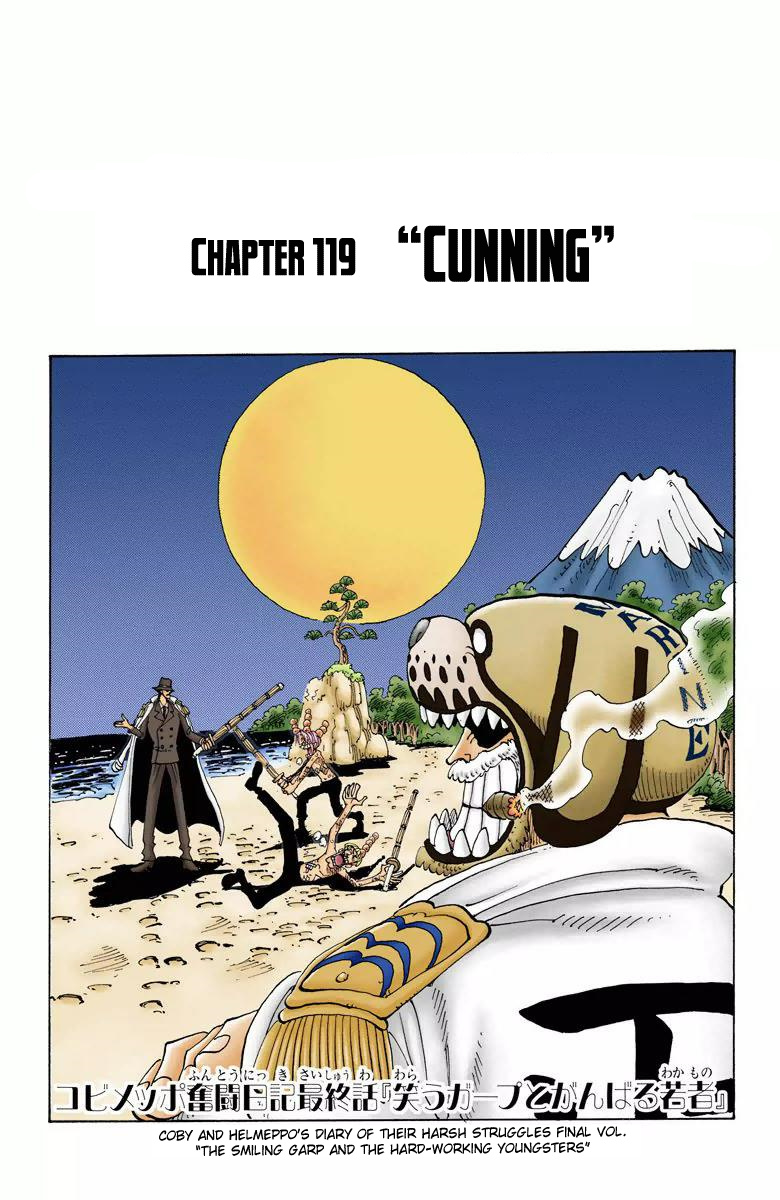 One Piece - Digital Colored Comics - Vol.14 Chapter 119: Cunning