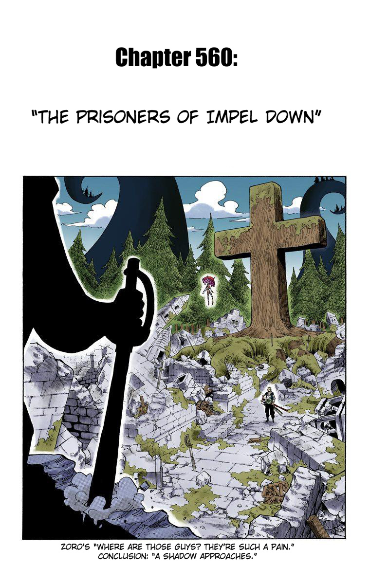 One Piece - Digital Colored Comics - Vol.57 Chapter 560: The Prisoners Of Impel Down