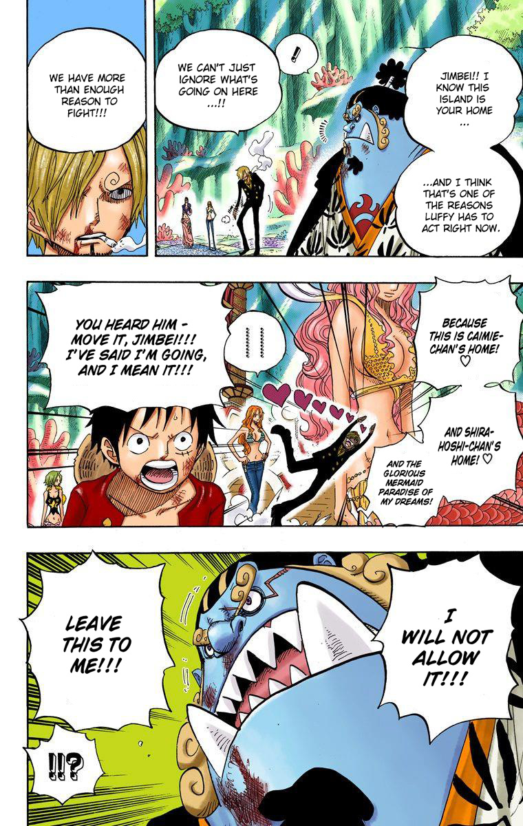 One Piece - Digital Colored Comics - Vol.64 Chapter 629: The Former Shichibukai Who Stands In The Way