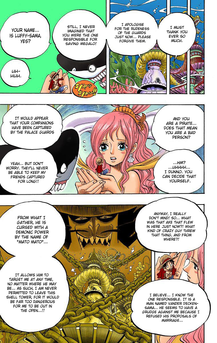 One Piece - Digital Colored Comics - Vol.62 Chapter 613: The Mermaid Princess In Hard Shell Tower