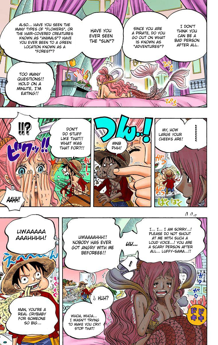 One Piece - Digital Colored Comics - Vol.62 Chapter 613: The Mermaid Princess In Hard Shell Tower