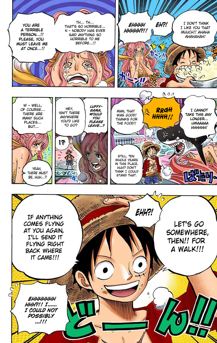 One Piece - Digital Colored Comics - Vol.62 Chapter 613: The Mermaid Princess In Hard Shell Tower