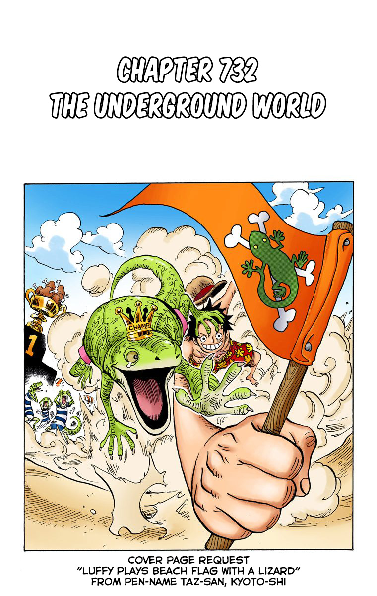 One Piece - Digital Colored Comics - Vol.74 Chapter 732: The Underground World