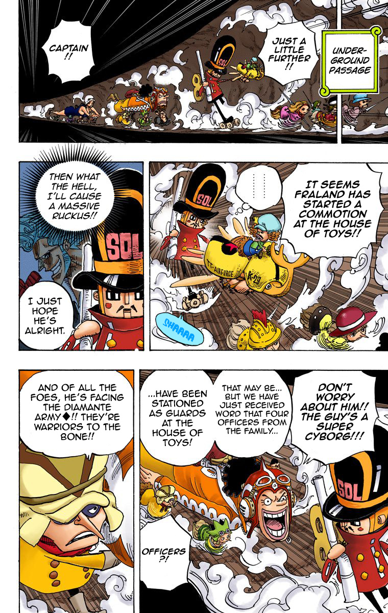 One Piece - Digital Colored Comics - Vol.74 Chapter 732: The Underground World