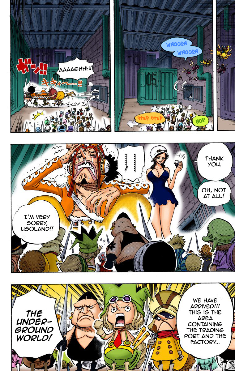 One Piece - Digital Colored Comics - Vol.74 Chapter 732: The Underground World