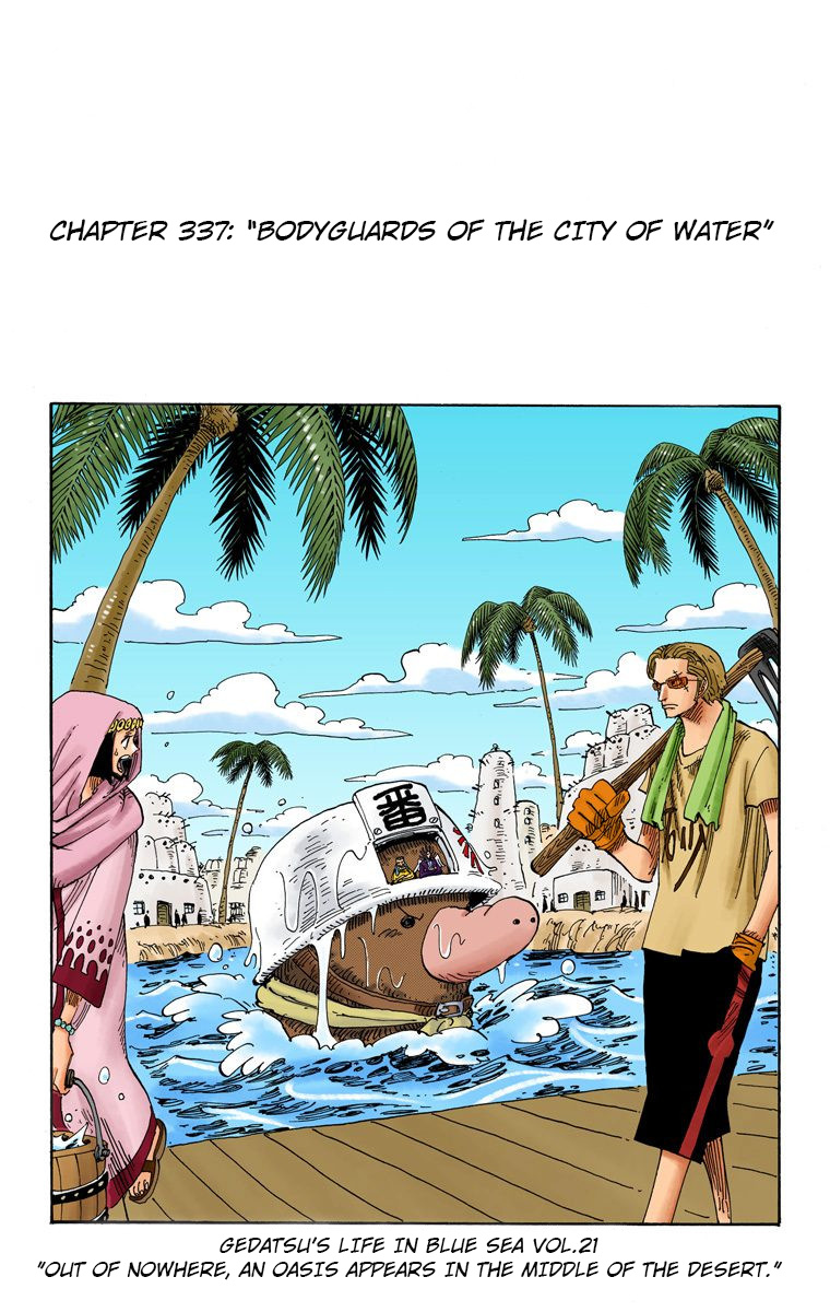 One Piece - Digital Colored Comics - Vol.36 Chapter 337: Bodyguards Of The City Of Water