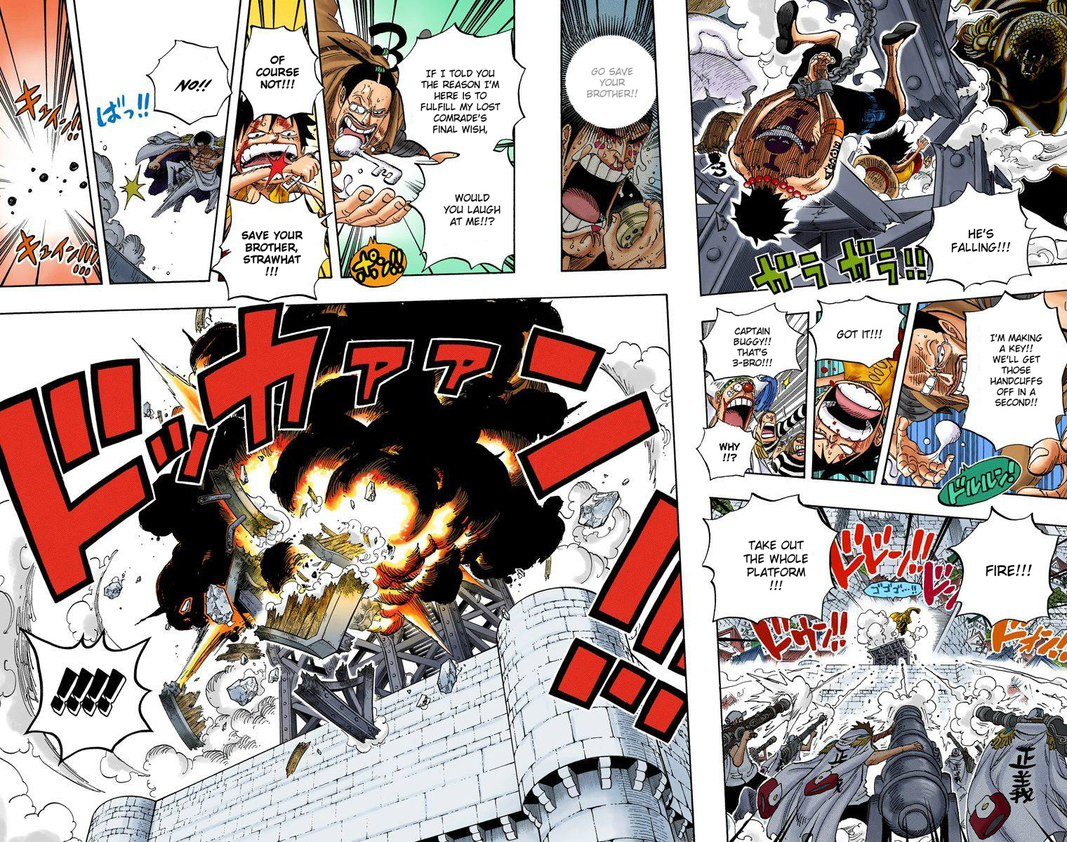 One Piece - Digital Colored Comics - Vol.58 Chapter 571: The Execution Platform