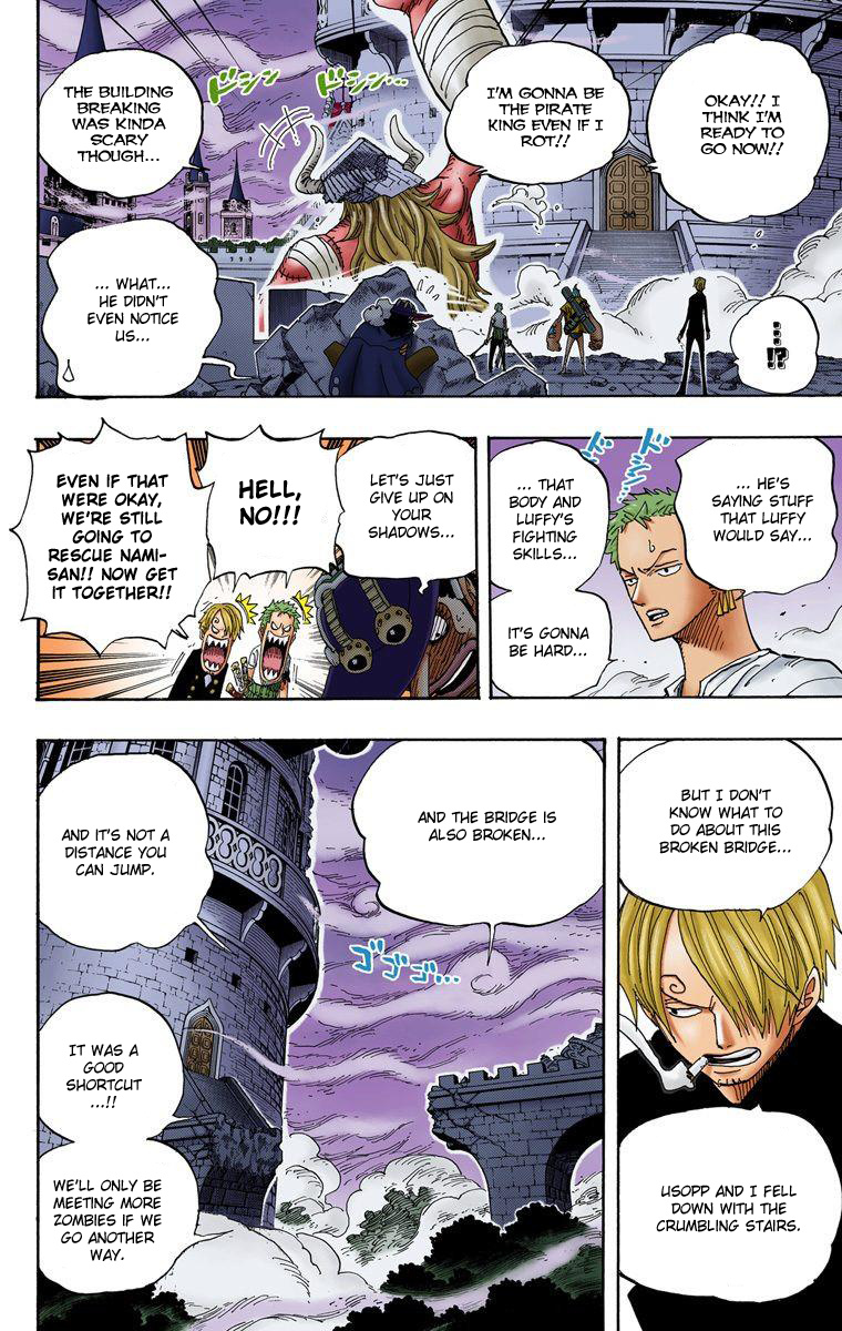 One Piece - Digital Colored Comics - Vol.48 Chapter 461: Ghost Buster