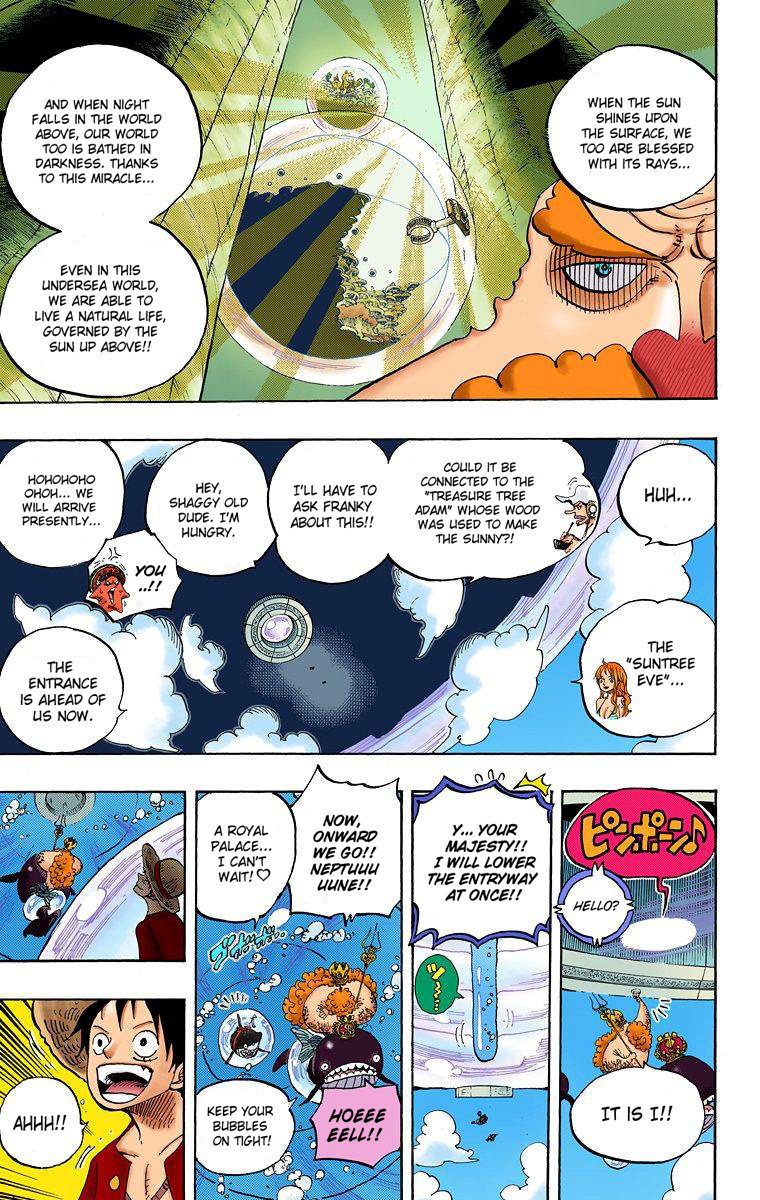 One Piece - Digital Colored Comics - Vol.62 Chapter 612: Led By The Shark They Saved