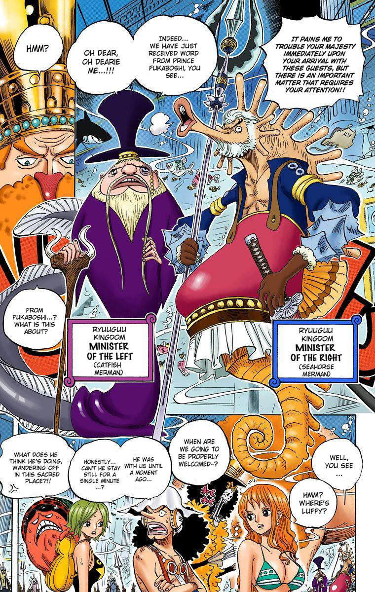 One Piece - Digital Colored Comics - Vol.62 Chapter 612: Led By The Shark They Saved