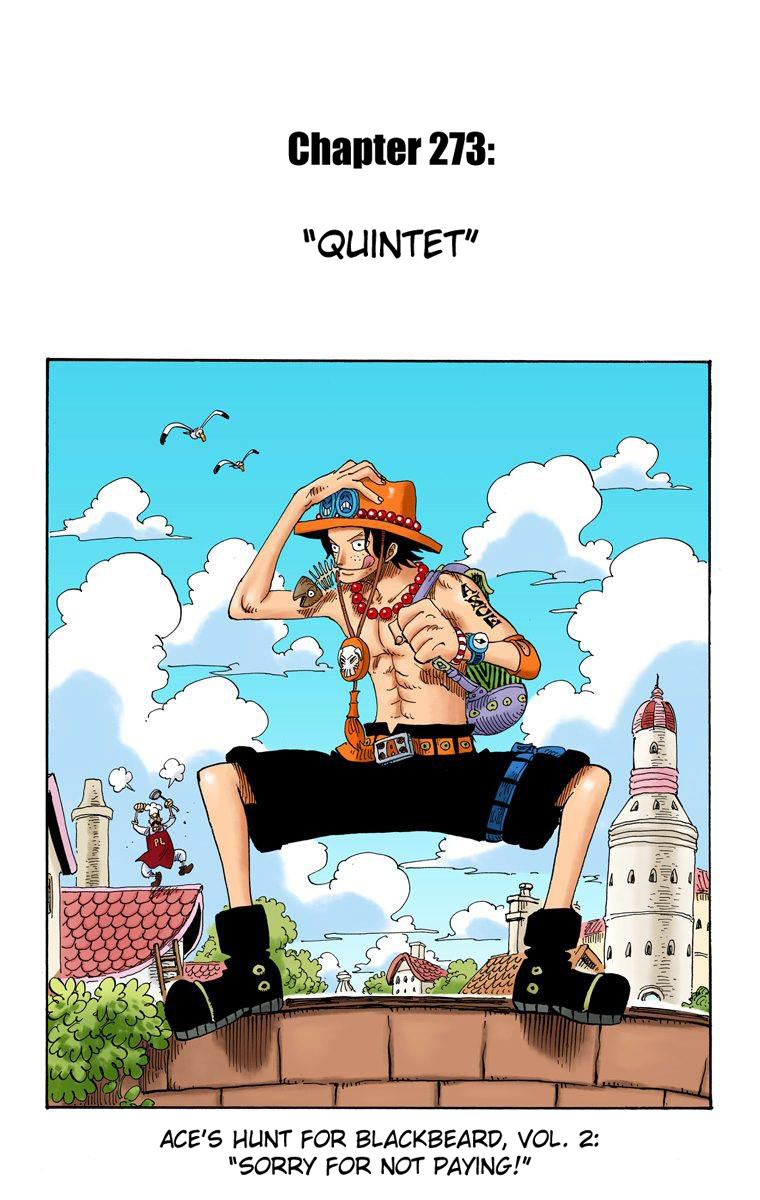 One Piece - Digital Colored Comics - Vol.29 Chapter 273: Quintet