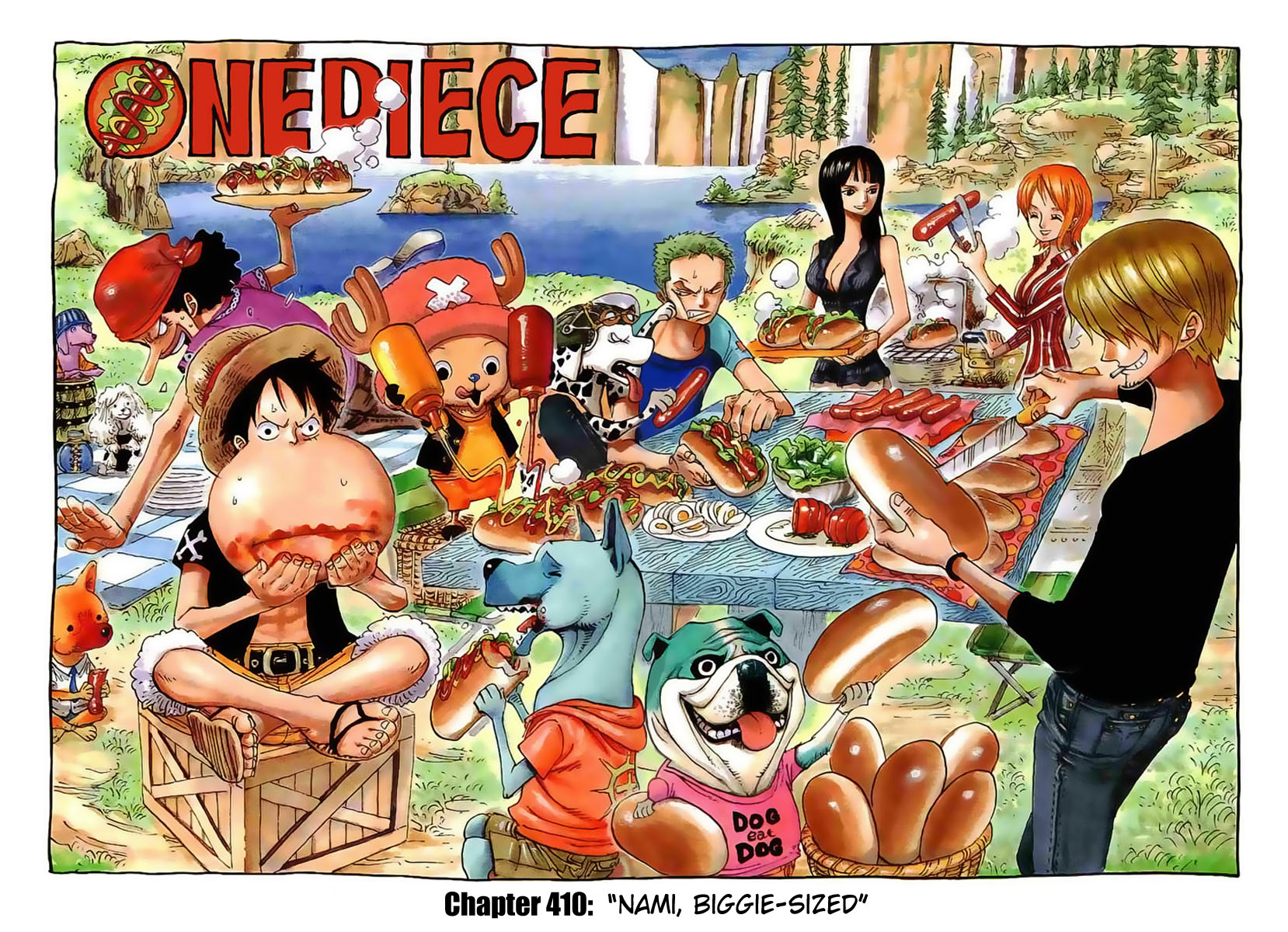 One Piece - Digital Colored Comics - Vol.43 Chapter 410: Nami, Biggie-Sized