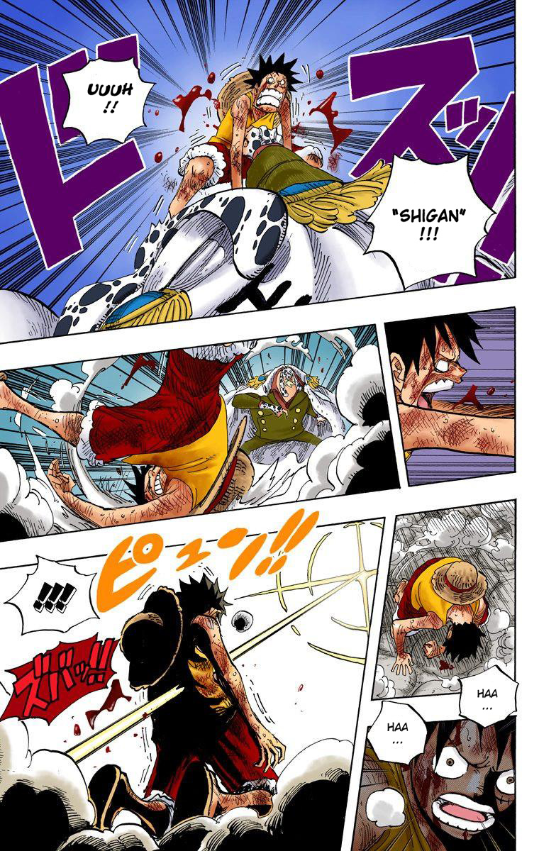 One Piece - Digital Colored Comics - Vol.58 Chapter 567: Marineford Marine Hq, Orisu Plaza