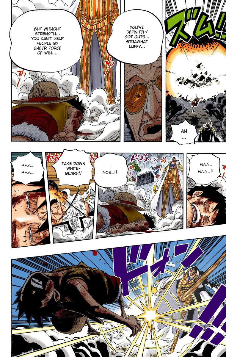 One Piece - Digital Colored Comics - Vol.58 Chapter 567: Marineford Marine Hq, Orisu Plaza