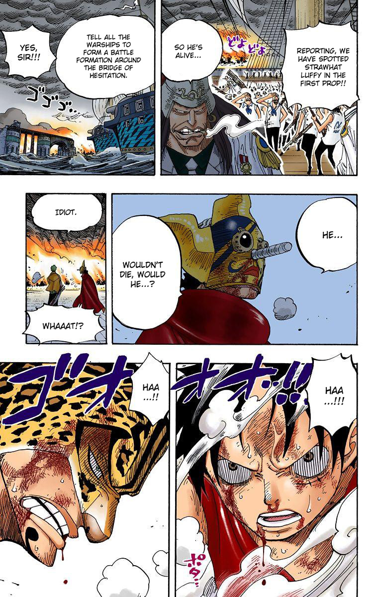 One Piece - Digital Colored Comics - Vol.44 Chapter 425: The Bridge Of Struggle