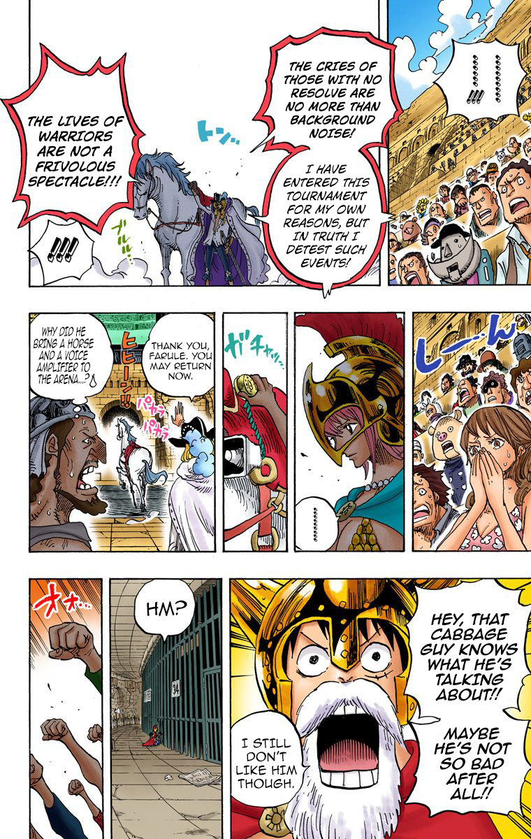 One Piece - Digital Colored Comics - Vol.73 Chapter 722: Royal Bloodlines