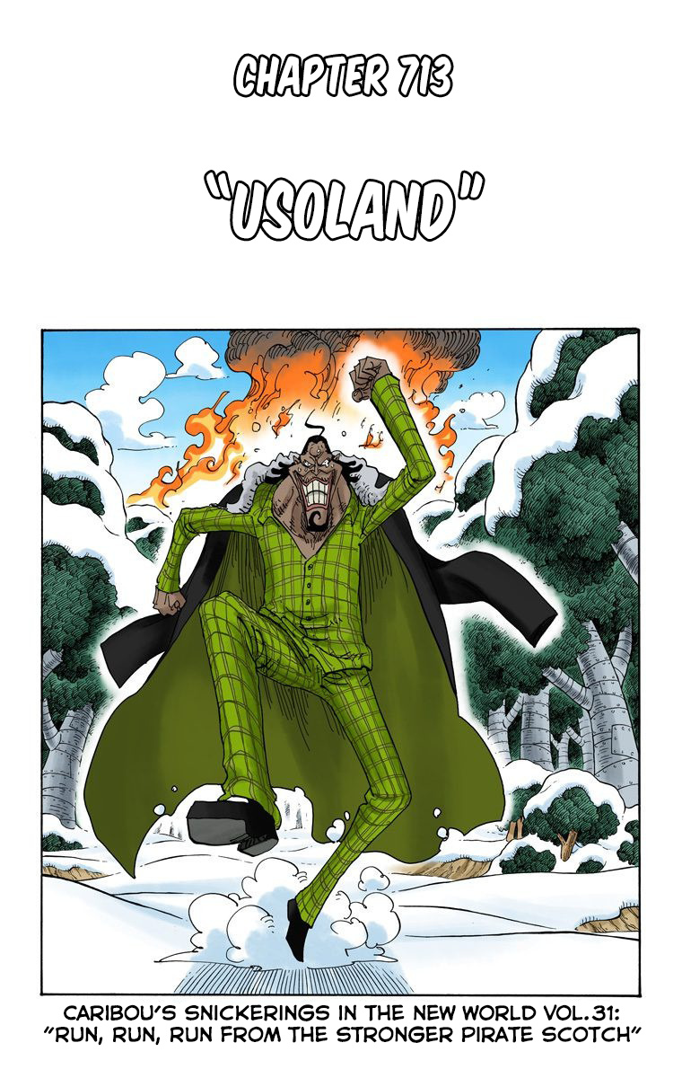 One Piece - Digital Colored Comics - Vol.72 Chapter 713: Usoland